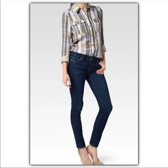 ✨ Paige jeans super soft plaid flannel shirt✨ - Picture 2 of 6